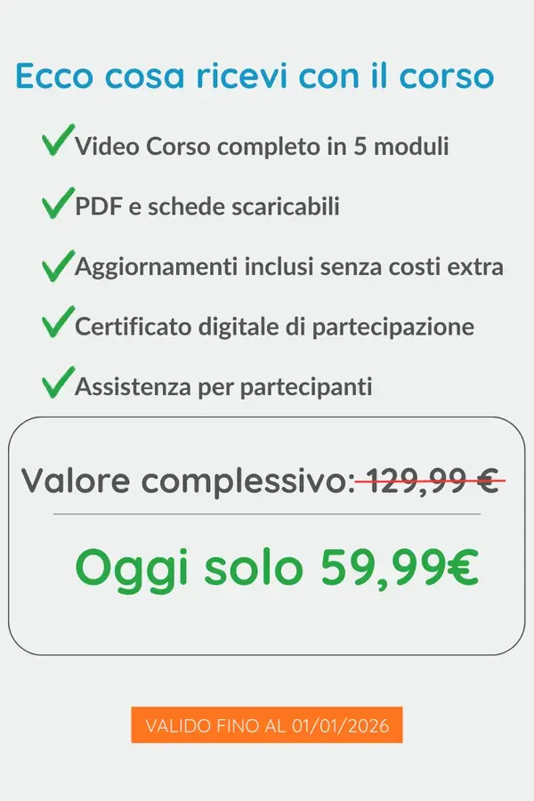 Recap offerta corso pronto soccorso