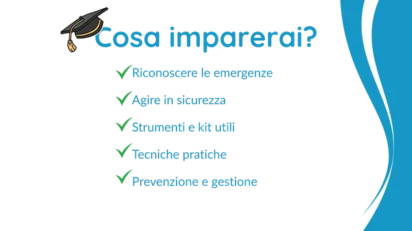 Slide 2: Tecniche di emergenza per cani